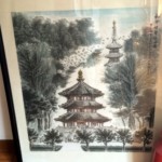 A painting at Culture Research Institute of Han Shan Temple
