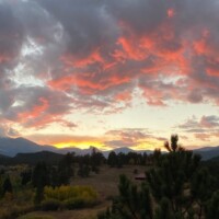 Stunning sky at Ecodharma Center 2021